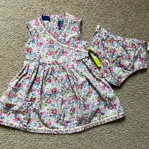 Oshkosh dress with diaper cover